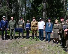 Память огненных лет на тропе Героя Советского Союза Константина Шестакова