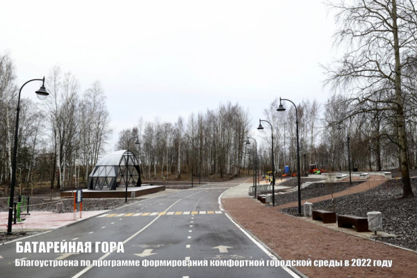 Для любителей тенниса В Выборге установили дополнительный стол