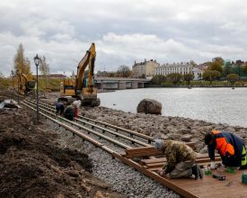 Петровская набережная в Выборге: скоро открытие