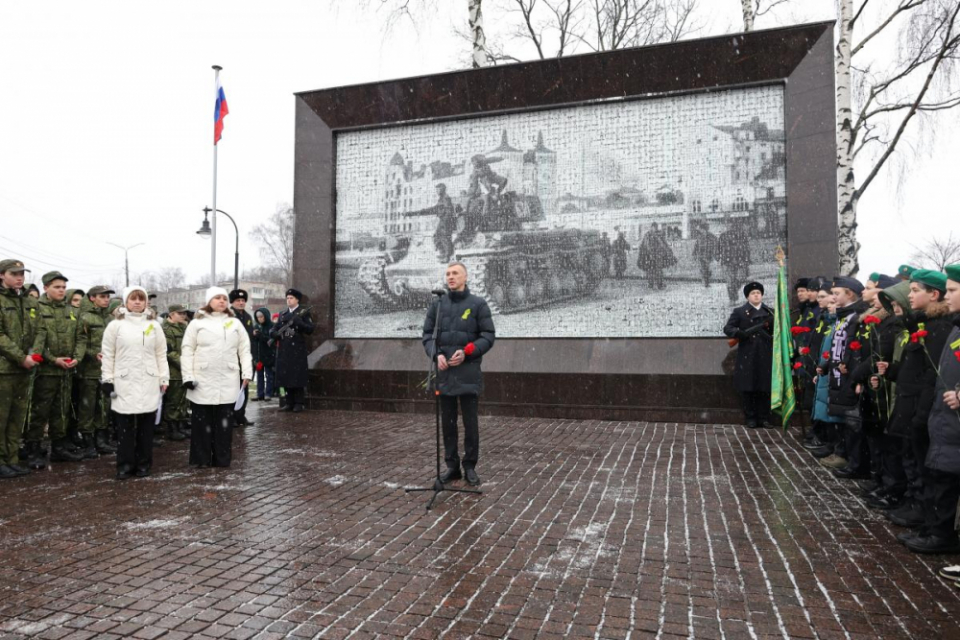 Выборжцы вспоминают подвиг жителей Ленинграда